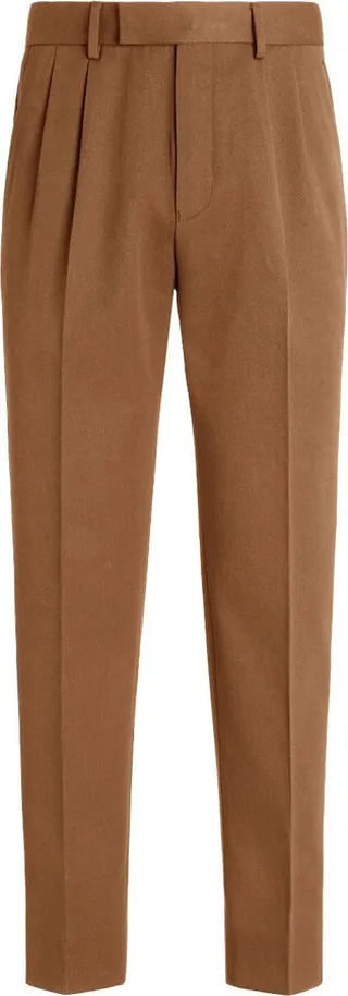 Straight-Leg Tailored Trousers
