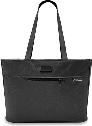 Briggs & Riley Baseline Traveler Tote Bag (Black) Tote Handbags