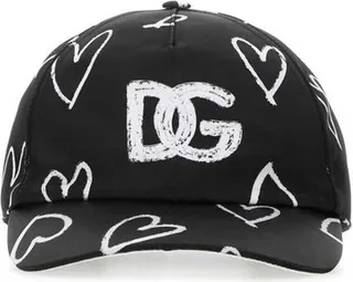 Dolce & Gabbana Logo Printed Baseball Cap