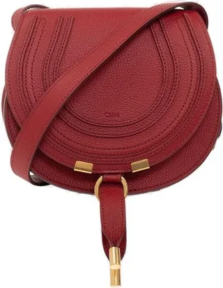Chloé Marcie Foldover Small Saddle Bag