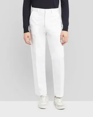 Men's Portofino Straight Leg Cotton-Linen Pants