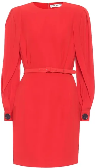 Crepe minidress