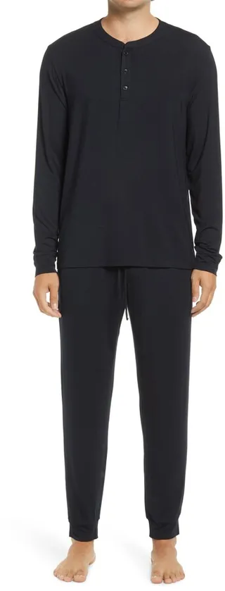 Henry Jersey Knit Pajamas