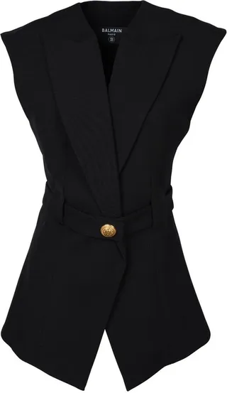 Balmain Sleeveless Tailored Jacket