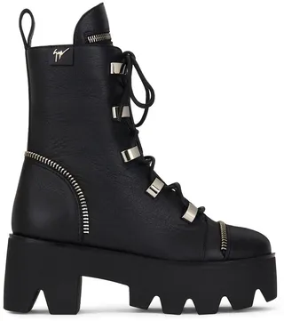 Chunky Sole Combat Boots