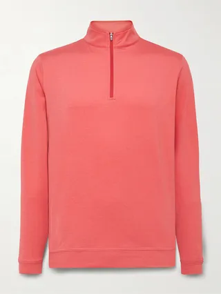 Perth Tech-Jersey Half-Zip Golf Top