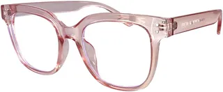 Draper 49mm Square Blue Light Blocking Glasses
