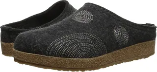 Haflinger Spirit (Charcoal) Women's Clog Shoes