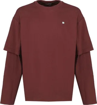 Acne Studios Face Logo Patch Layered T-Shirt