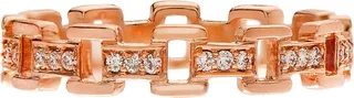 Cesta Diamond Link Ring
