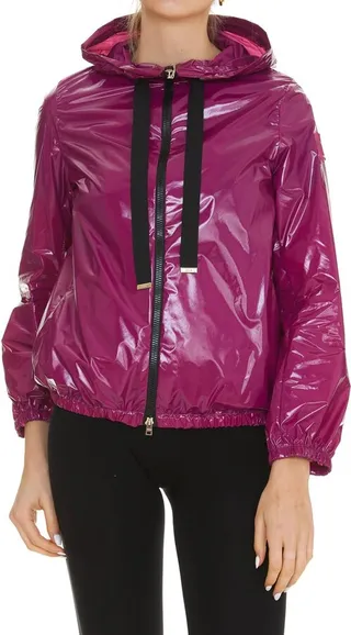 Herno High-Shine Drawstring Jacket
