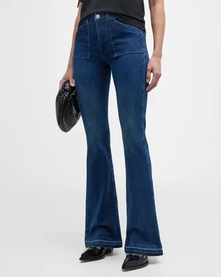 Le High Flare Jeans