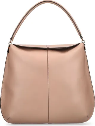 Large TST leather tote bag