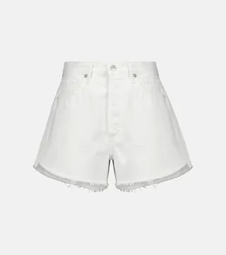 Marlow high-rise denim shorts