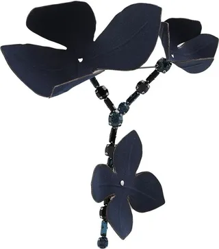 Brooch Midnight Blue