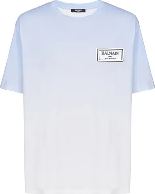 Balmain Gradient Logo T-Shirt