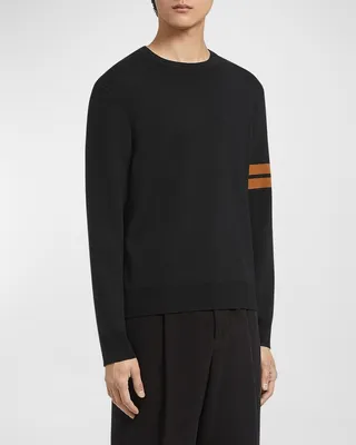 Men's Signifier Stripe Crewneck Sweater