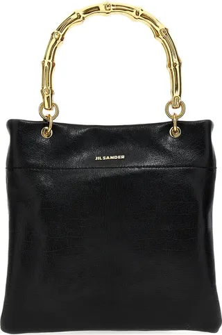 Small Leather Shopping Bag