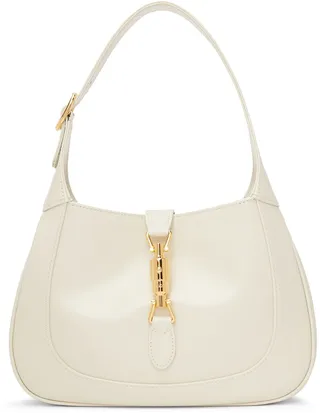 Gucci White Small Jackie 1961 Hobo Bag
