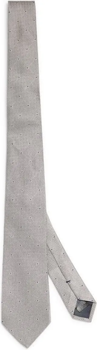 Paul Smith Silk-Linen Polka-Dot Tie