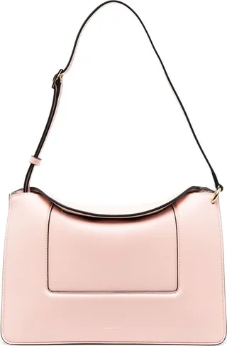Panelled Leather Tote Bag