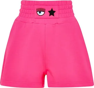 Chiara Ferragni Logo Embroidered Shorts