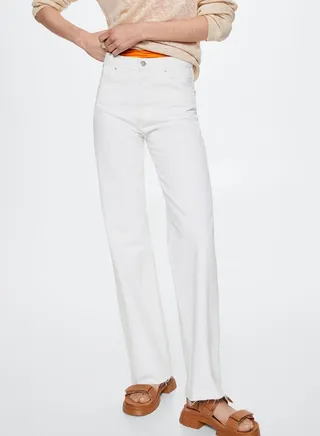 High Waist Straight Jeans