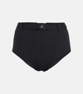 Pina Colada belted bikini bottoms