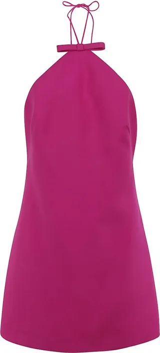 Valentino Halterneck Sleeveless Mini Dress