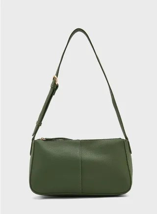 Top Zip Crossbody Bag