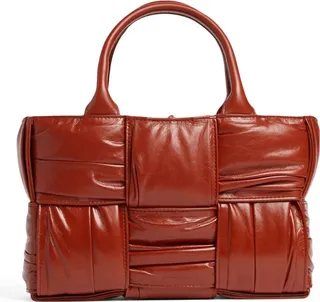 Bottega Veneta Mini Plissé Arco Tote Bag
