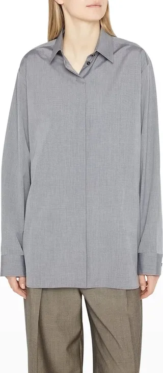Big Sisea Button-Front Shirt