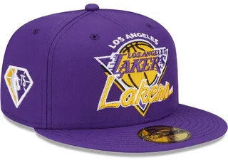 Men's Purple Los Angeles Lakers 2021 Nba Tip-Off Team Color 59FIFTY Fitted Hat