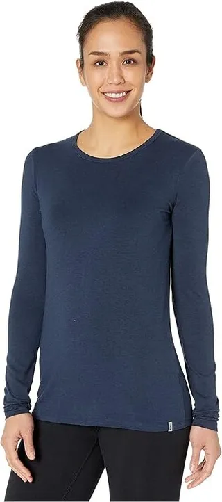 tasc Performance Nola II Long Sleeve Crew Neck Tee (Classic Navy) Women's Clothing