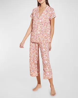 Gisele Tencel Cropped Pajama Set