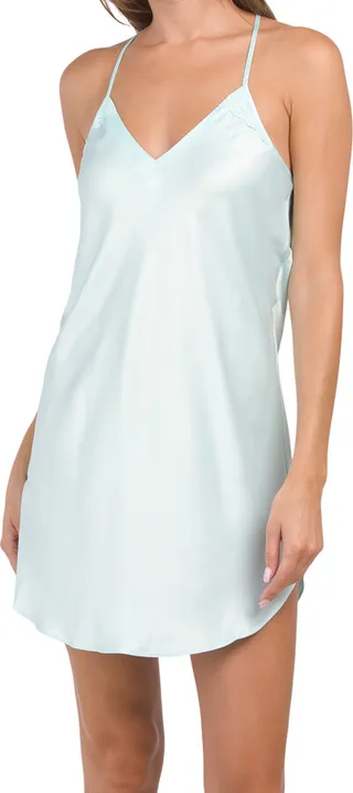 Bridal Victoria Satin Charmeuse Chemise