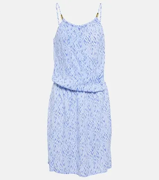 Printed minidress