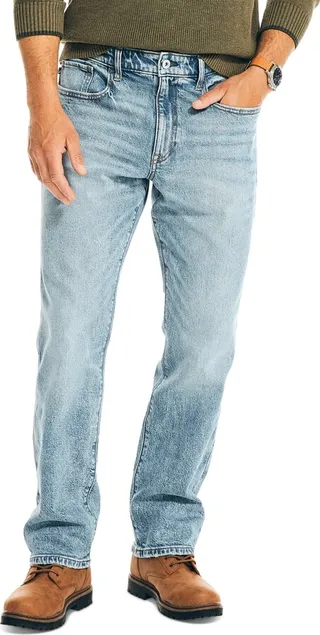 Nautica Men's Original Relaxed-Fit Stretch Denim 5-Pocket Jeans
