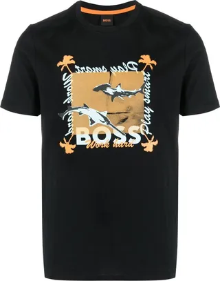 graphic-print T-shirt