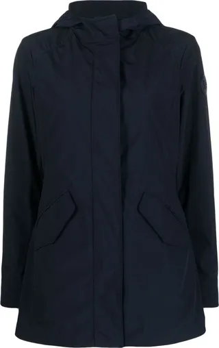 Summer hooded parka coat