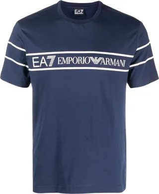 logo-print cotton T-shirt