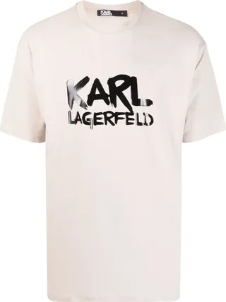 logo-stamp short-sleeve T-shirt