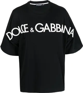 logo-print cotton T-shirt