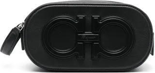 Gancini-detail wash bag