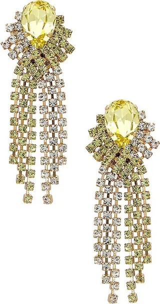 Laced Jonquil Chandelier Earrings