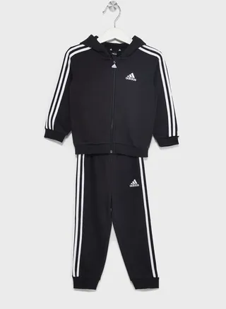 Essentials Full-Zip Hooded Jogger Set