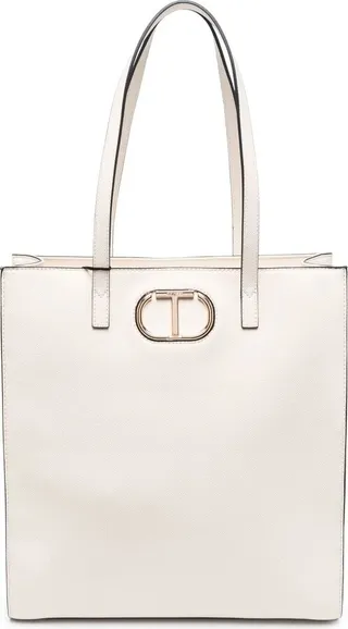 Logo-Plaque Tote Bag
