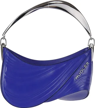 Small Bag Embossed With Metal Handle