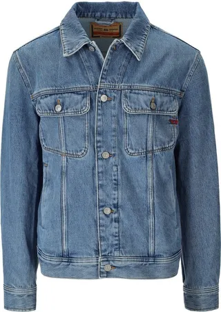 Diesel D-barcy Light Blue Denim Jacket