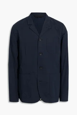 Parker cotton-blend poplin blazer